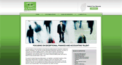 Desktop Screenshot of claritysearchpartners.com